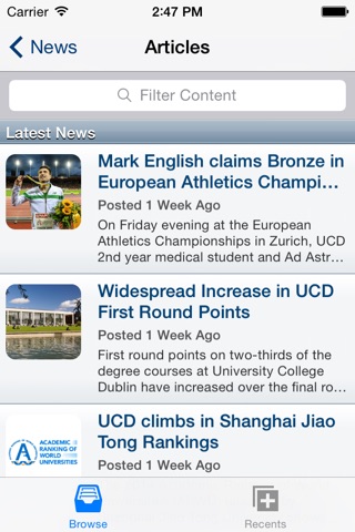 University College Dublin screenshot 3