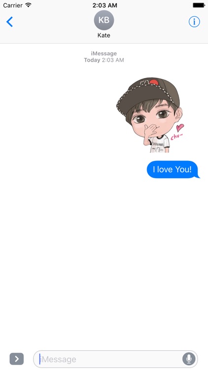 Adam - Handsome Boy Stickers Pack for iMessage