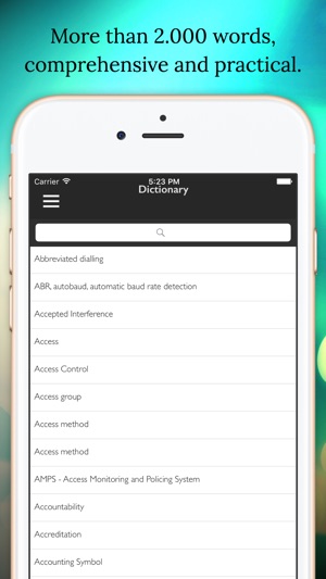 Telecommunications Dictionary Offline(圖1)-速報App