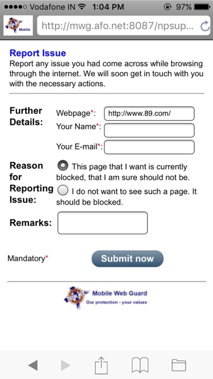 Mobile Web Guard screenshot-3