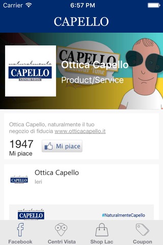 Ottica Capello screenshot 3