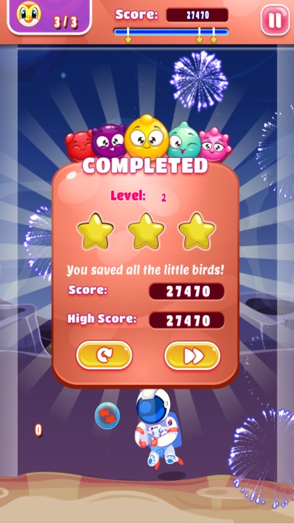 Spaceman Bubble Float - PRO - out of this world pop shooter screenshot-4