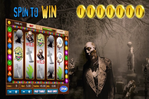 All in Hit the Scary Zombie & Magic Casino slot screenshot 4