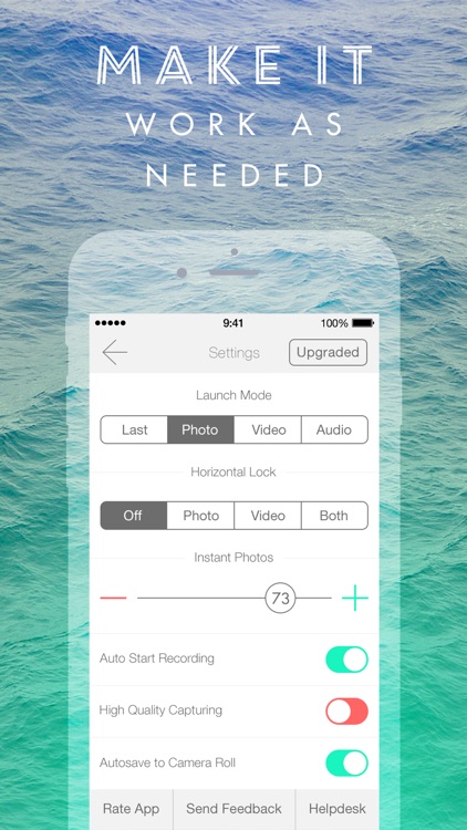 Manifesto 2 - fast camera, voice & video recorder screenshot-3