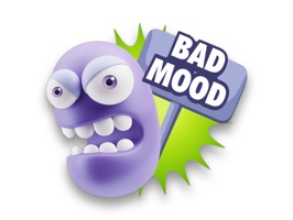 3D Bad Mood Expressions is a fun stickers pack