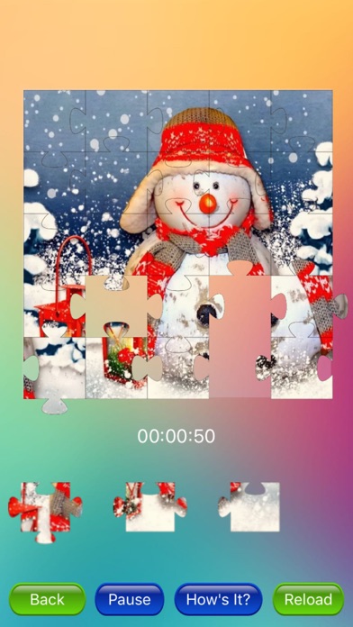 Christmas Jigsaw Game screenshot 3