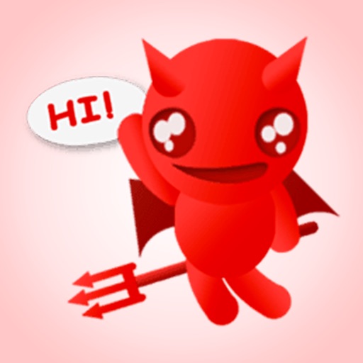Red Devil - Halloween Stickers Pack