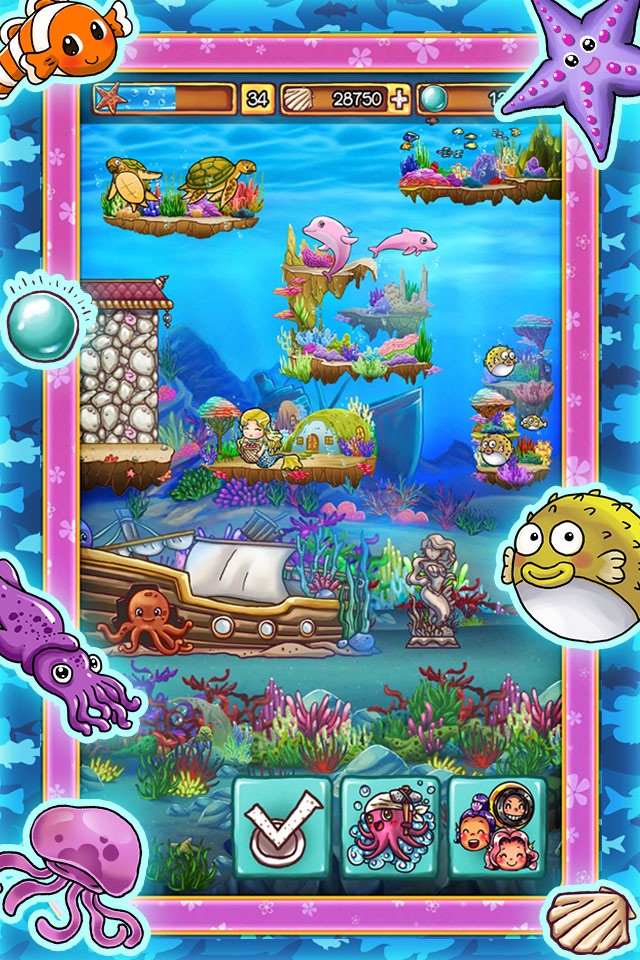 Aquarium Island: Build kingdoms of ocean life screenshot 2
