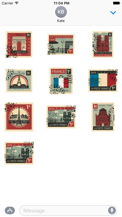 Stamps Paris Stickers screenshot-4