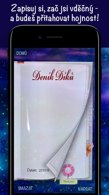 Přání Míru + Deník Vděčnosti