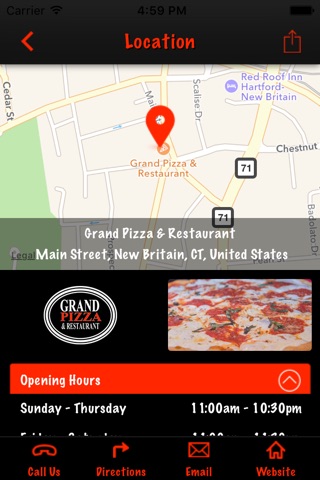 Grand Pizza & Restaurant screenshot 3