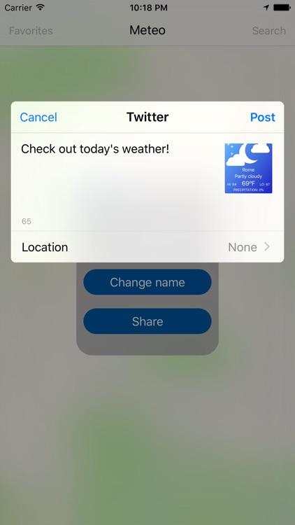 Meteo - Local Weather Forecasts and Hazard Alerts screenshot-3