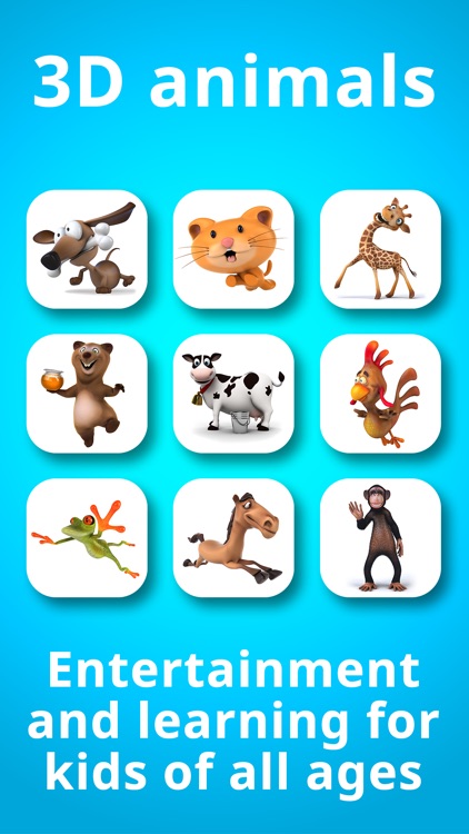 Animals for Babies & Toddlers Free Flashcards