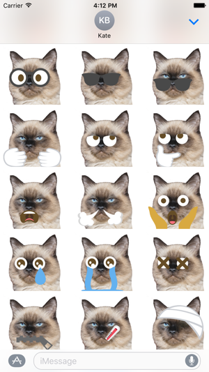 Cat Emoji Sticker Pack(圖3)-速報App