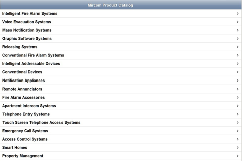 Mircom Product Catalog screenshot 2