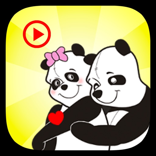 Panda Animated Stickers icon