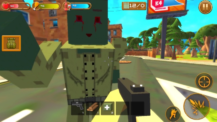 Pixel Shooting Wars 3D - Block Gun Battle