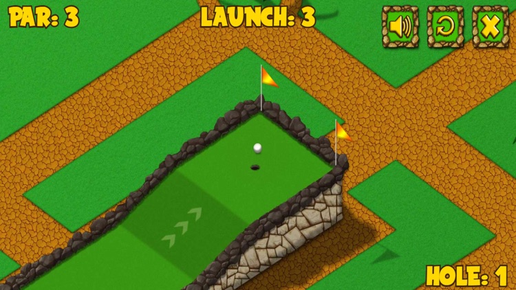 Golf World Adventure Sports Game