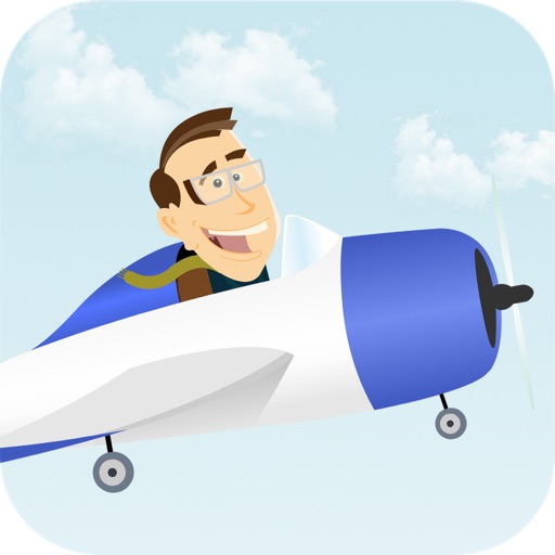 Crazy Pilot - plane game, flappy challenge Icon