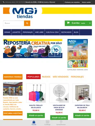 Captura de Pantalla 2 Tiendas MGI iphone