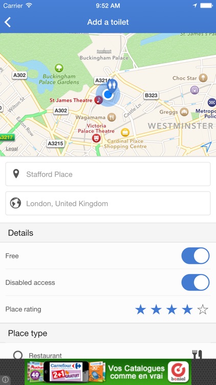 Toilet Finder