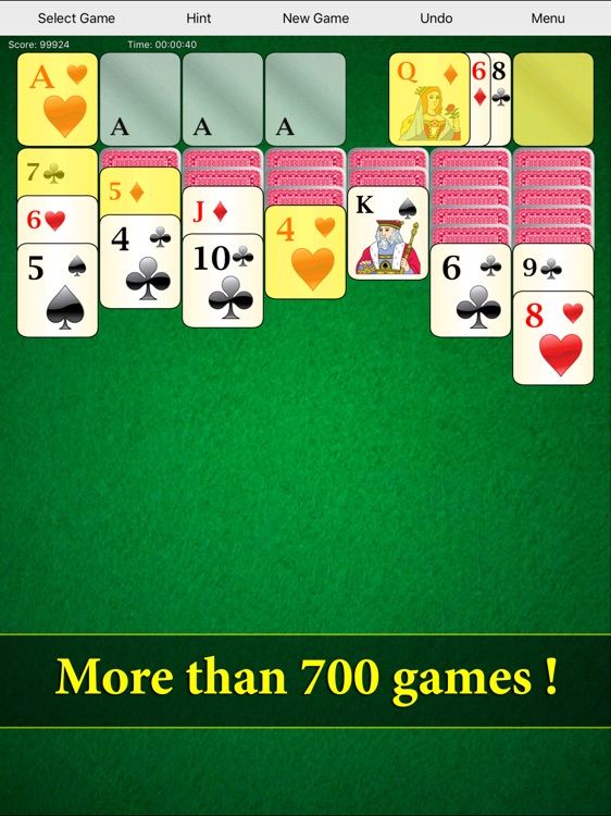 700 Solitaire Games HD Free for iPad