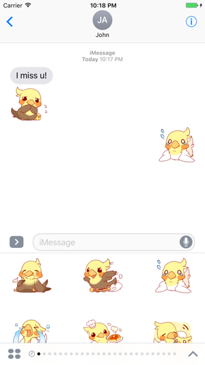 Lovely Bird Sticker(圖4)-速報App