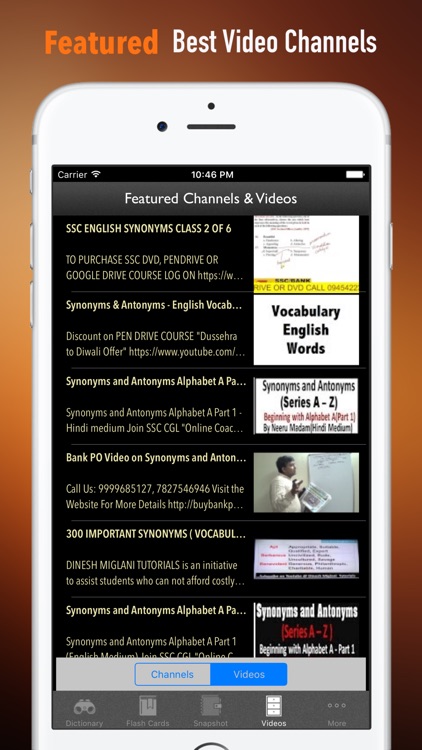 English Synonyms Dictionary and Flashcards Guide