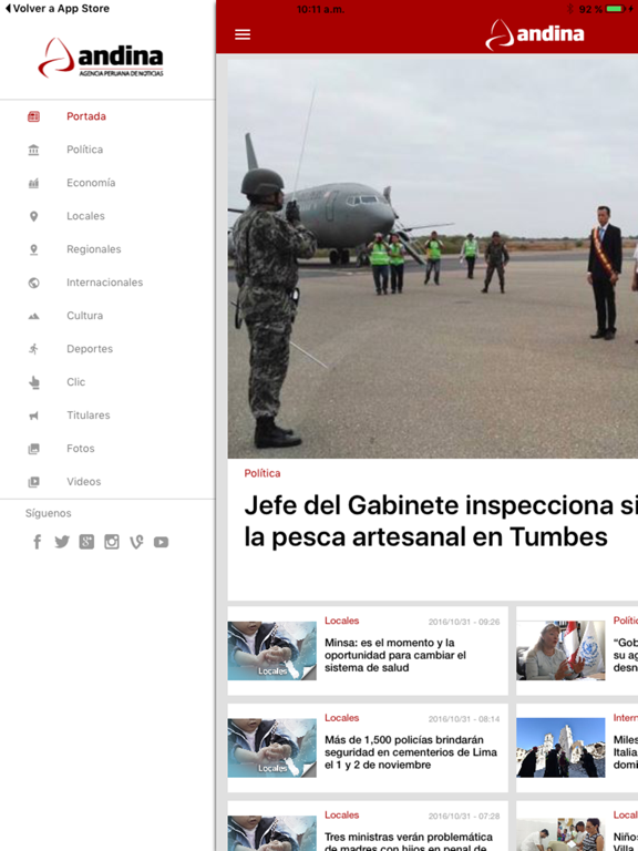 Screenshot #5 pour Agencia Andina