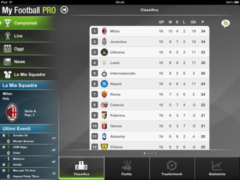 My Football Pro HD screenshot 3