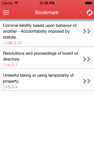 Alabama Criminal Code and Criminal Procedure screenshot 4