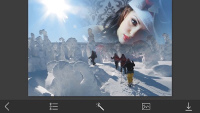 How to cancel & delete Snow Frame - Art Photo frame Maker from iphone & ipad 3