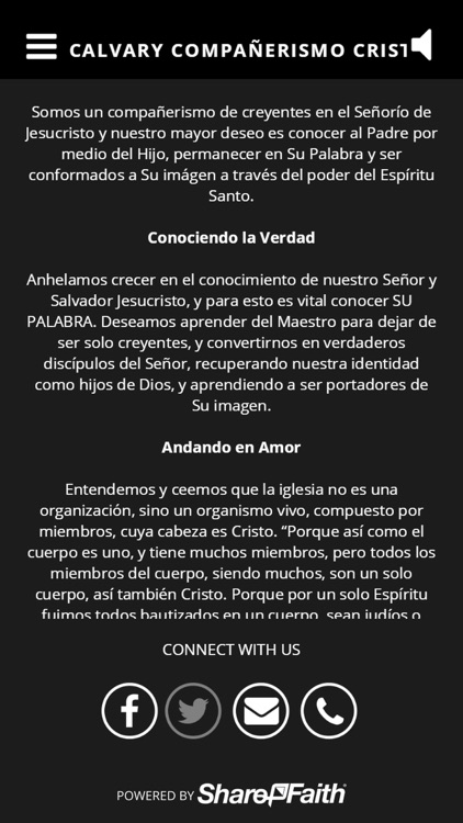 Calvary Compañerismo Cristiano screenshot-4