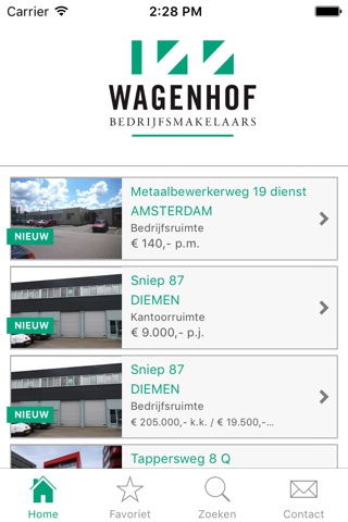 Wagenhof Bedrijfsmakelaars BV screenshot 2