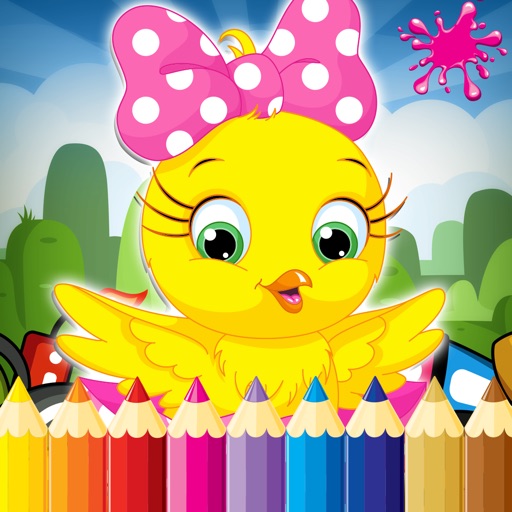 Animal Coloring Book Game for kid 2 to 7 years old iOS App