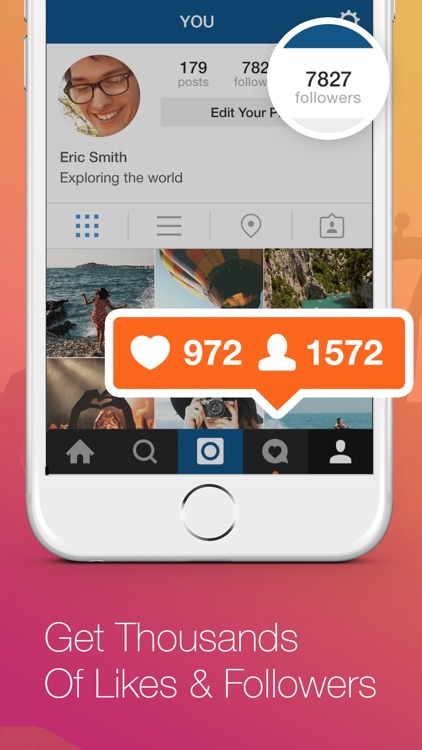 Followers F4F: get followers for Instagram & likes screenshot-4