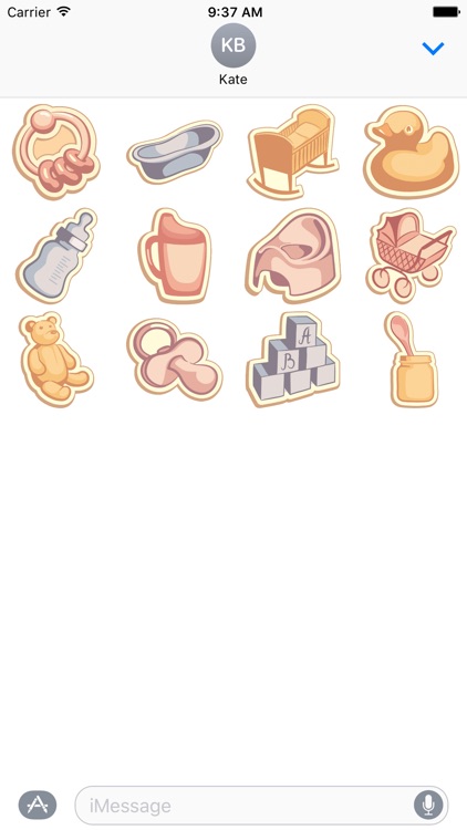 Cute Baby Stickers!
