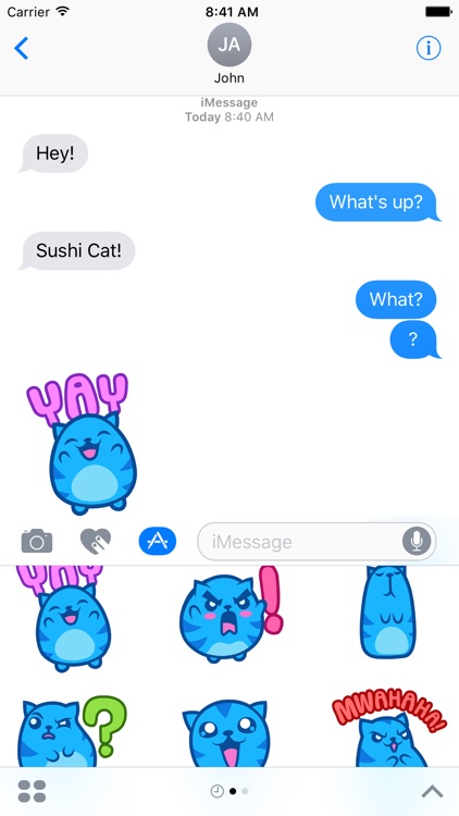 Sushi Cat Stickers screenshot-4