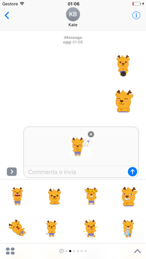 Cute Deer - Animated Stickers And Emoticon(圖2)-速報App