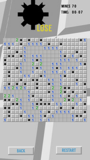 Minesweeper - classic arcade game of all