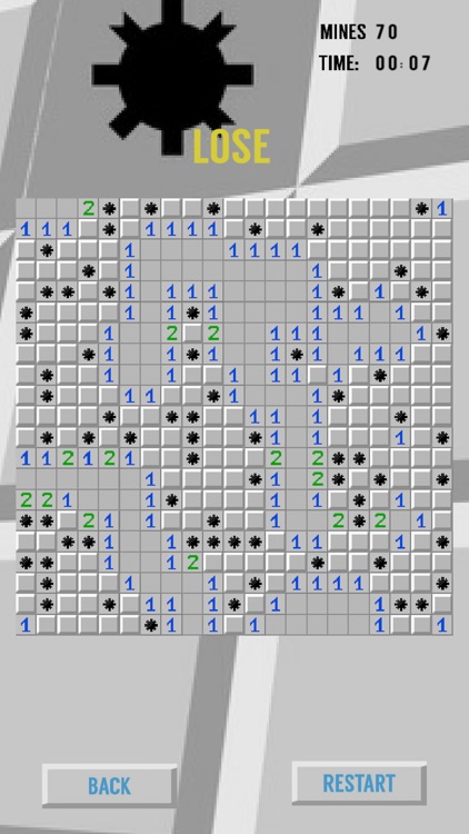 Minesweeper - classic arcade game of all times