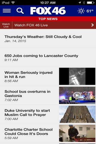 FOX 46: Charlotte News screenshot 2