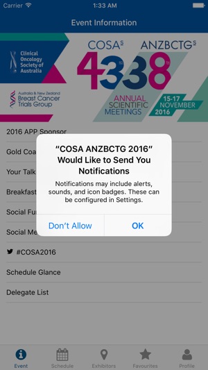 COSA ANZBCTG 2016(圖2)-速報App