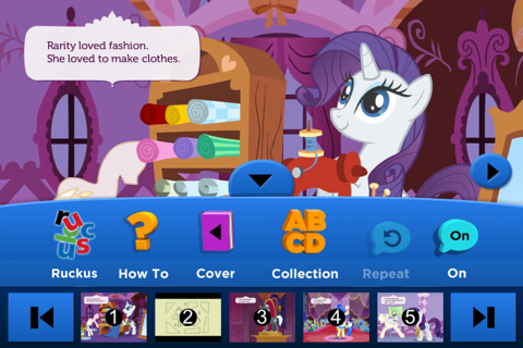 My Little Pony: Rarity Loves Fashion screenshot 2