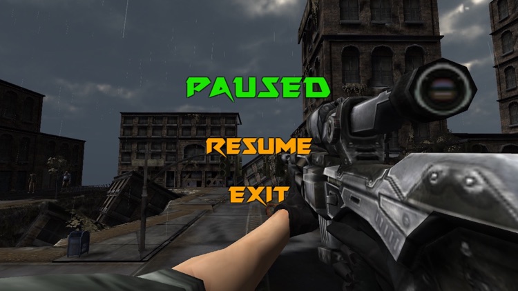 3D Sniper Shot Zombie War Gun Soldier Free Games screenshot-4