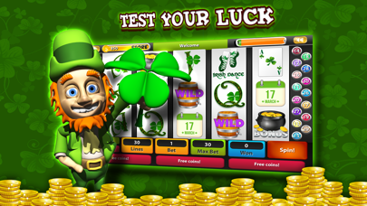How to cancel & delete Lucky Irish Gold Slot Machines: Leprechaun fortune from iphone & ipad 1