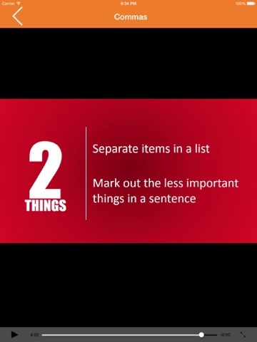 How to Improve Your English Spelling, Grammar and Punctuation for iPad screenshot 2