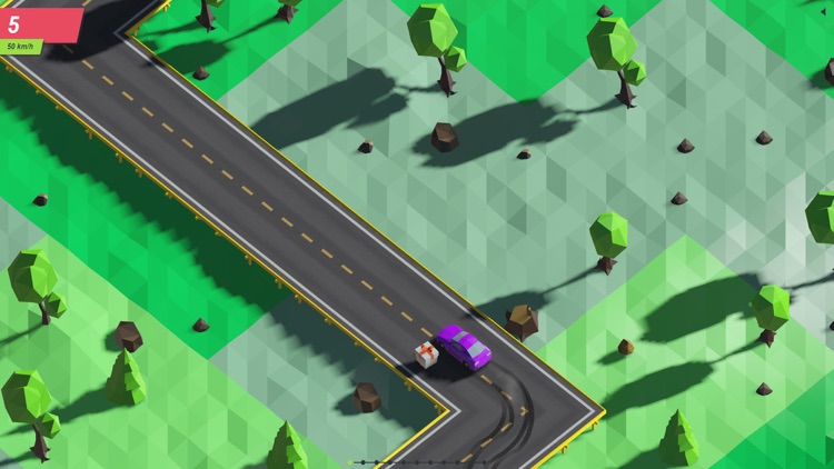 Speedy Turning Car Skill Driving Game screenshot-3