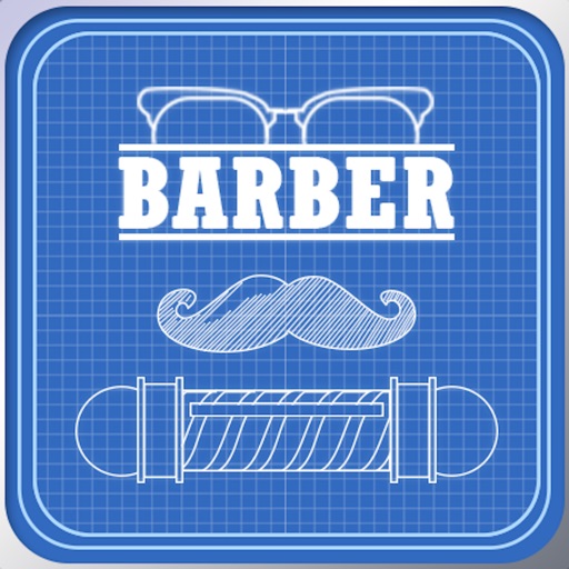 Barber Blueprints Icon