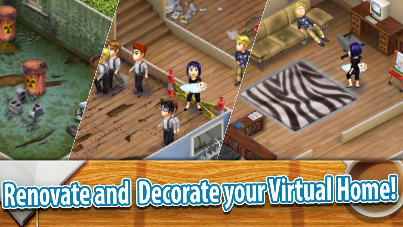Virtual Families 2 Dream House - Free Hack screenshot 4 - iOS game interface